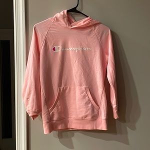 Pink champion kid sweatshirt